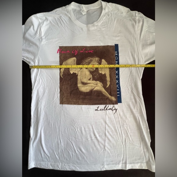 Book of Love Lullaby Logo Image Iconic Official Concert T-shirt Brand New NWOT - Picture 9 of 13